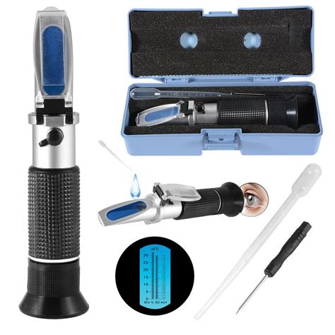 what should honey read on a refractometer|honey refractometer for sale.